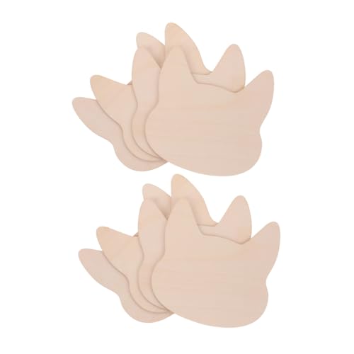 Gatuida 8 Stück Teiliges Holz Tierkopf Ausschnitte Unbemalte DIY Bastelholzscheiben Naturholz Robust und Glatt für Kreative Wanddekoration und Handwerksprojekte Gatuida 8 Stück Teiliges Holz Tierkopf Ausschnitte Unbemalte DIY Bastelholzscheiben Naturholz Robust und Glatt für Kreative Wanddekoration und Handwerksprojekte von Gatuida
