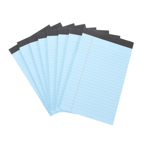 Gatuida 8 Stück Teiliges Notizblock Abreißbare Memo Pads mit Linierten Seiten Vielseitiges Schreibblock für Büro Schule und Zuhause Breiter Linienabstand für To do listen und Notizen von Gatuida