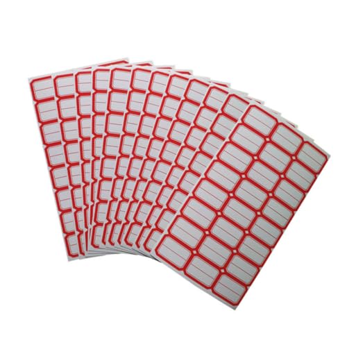 Gatuida 80 Blatt Selbstklebende Etiketten Aufkleber pro Packung Beschreibbares Klebeetikettenpapier für Büro Geschäft Preisschilder Namensschilder Organisation Zuhause und Schule Gatuida 80 Blatt Selbstklebende Etiketten Aufkleber pro Packung Beschreibbares Klebeetikettenpapier für Büro Geschäft Preisschilder Namensschilder Organisation Zuhause und Schule von Gatuida