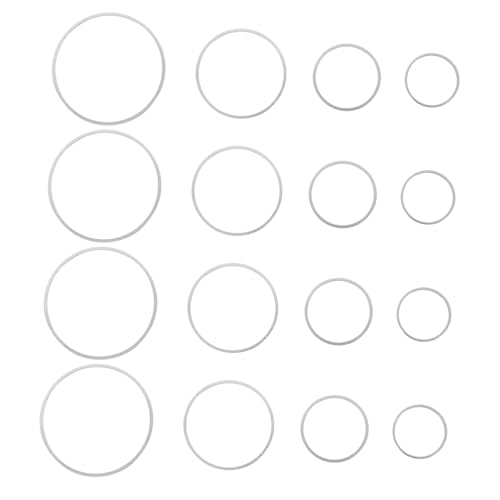 Gatuida 80 Stück Teiliges Kupfer Ohrring Rundset DIY Schmuckherstellung Verschiedene Schmuckanhänger für Ohrringe Creolen Charms Geeignet für Ohrringe Selber Machen Geometrische von Gatuida