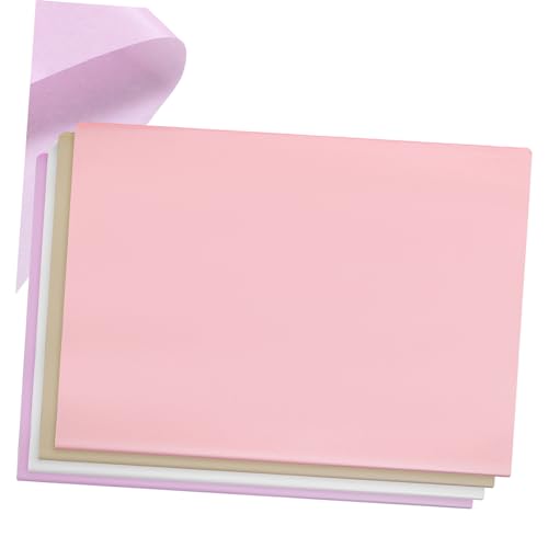 Gatuida 80Blätter Seidenpapier Geschenkpapier Blumenverpackungspapier Pastellfarben für und Verpackungen Blütenrosa von Gatuida