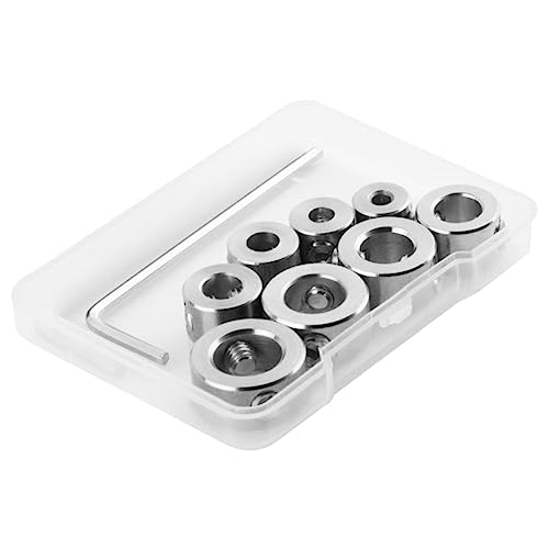 Gatuida 8Stücke Teiliges Bohrer Tiefenanschlagringe Bohrer Positionierer für Präzise Holzbearbeitung Stabiler Tiefenstopp für Effektive Bohrkontrolle Gatuida 8Stücke Teiliges Bohrer Tiefenanschlagringe Bohrer Positionierer für Präzise Holzbearbeitung Stabiler Tiefenstopp für Effektive Bohrkontrolle von Gatuida