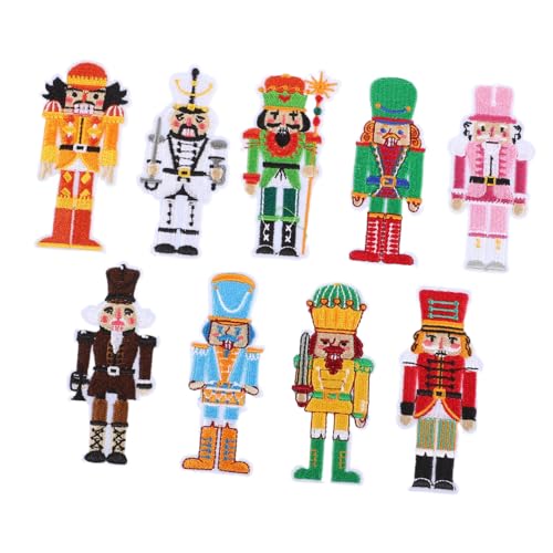 Gatuida 9 Stück Teiliges Bügelbild mit Gestickten Applikationen Weihnachtliche Stoffaufnäher für Kleidung und Rucksäcke Einfache DIY Dekoration und Reparatur Vielseitig Einsetzbar für Gatuida 9 Stück Teiliges Bügelbild mit Gestickten Applikationen Weihnachtliche Stoffaufnäher für Kleidung und Rucksäcke Einfache DIY Dekoration und Reparatur Vielseitig Einsetzbar für von Gatuida