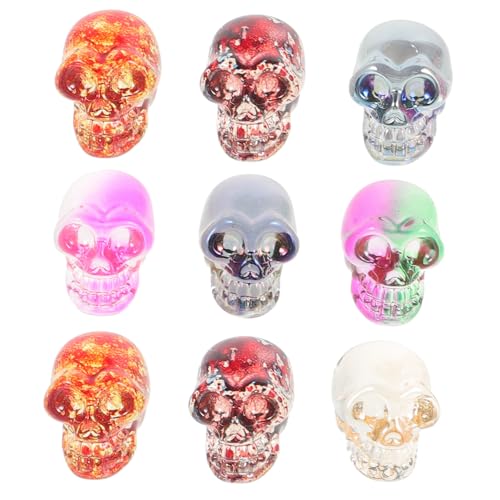 Gatuida 9 Stück Teiliges Kristall Skelett Deko Bunte Natürliche Edelsteinverzierung Multifunktional Stilvolle Wohnraumdekoration Geschenkidee für Schreibtisch und Haus Gatuida 9 Stück Teiliges Kristall Skelett Deko Bunte Natürliche Edelsteinverzierung Multifunktional Stilvolle Wohnraumdekoration Geschenkidee für Schreibtisch und Haus von Gatuida