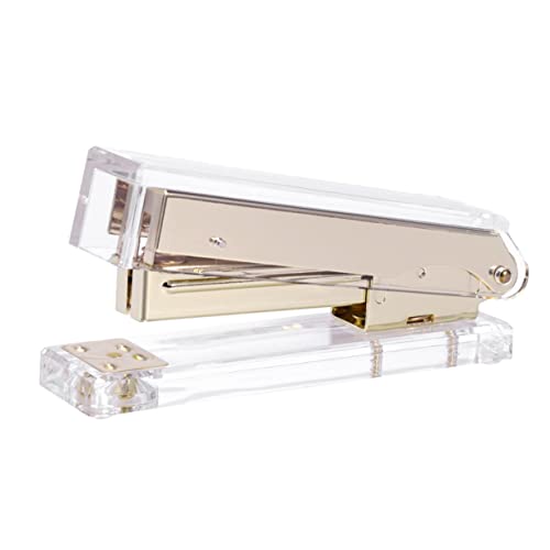 Gatuida Acryl Heftgerät Gold Modernes Design Schreibtischhefter mit Rutschfesten Füßen für Büro Schule und Zuhause Langlebiger Klarer Acryl Tacker Elegantes Büroaccessoire für Stilvolle Gatuida Acryl Heftgerät Gold Modernes Design Schreibtischhefter mit Rutschfesten Füßen für Büro Schule und Zuhause Langlebiger Klarer Acryl Tacker Elegantes Büroaccessoire für Stilvolle von Gatuida