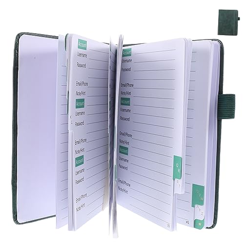 Gatuida Adressbuch Klein für Zuhause Praktischer Adressorganizer für Telefonnummern Grün für Persönliche und Gatuida Adressbuch Klein für Zuhause Praktischer Adressorganizer für Telefonnummern Grün für Persönliche und von Gatuida