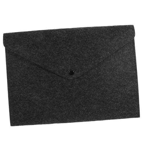 Gatuida Aktenordner Aus Filz Aktentasche Für Dokumente Lagerung Taschenorganisator Fall Dokumentieren Aktentasche Im Letter-format Organisator Aus Papier Dokumenten-tragetasche Dark Grey von Gatuida