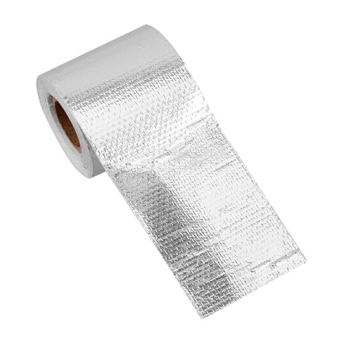 Gatuida Aluminiumfolie Klebeband Hitzebeständig Selbstklebend Isolierend für Lüftungskanäle und Abgasrohre Hitzebeständige Aluminium Isolierfolie für Industrieanwendungen Robust und Gatuida Aluminiumfolie Klebeband Hitzebeständig Selbstklebend Isolierend für Lüftungskanäle und Abgasrohre Hitzebeständige Aluminium Isolierfolie für Industrieanwendungen Robust und von Gatuida