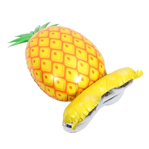Gatuida Aufblasbarer Ananas Luftballon Große Hawaii Party Dekoration Bunte Stehende Frucht Figur für Geburtstagsfeiern und Sommerpartys Gatuida Aufblasbarer Ananas Luftballon Große Hawaii Party Dekoration Bunte Stehende Frucht Figur für Geburtstagsfeiern und Sommerpartys von Gatuida