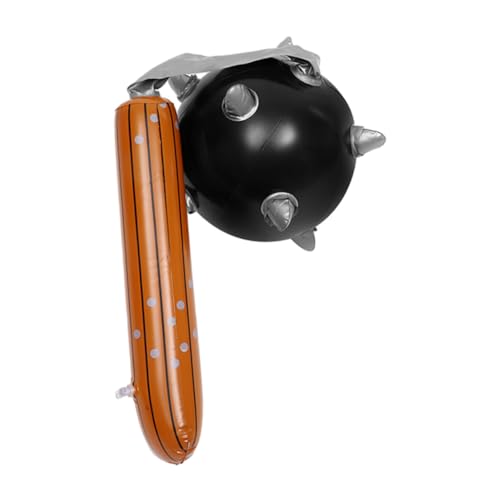 Gatuida Aufblasbarer Meteorhammer PVC Leicht Aufblasbar Wiederverwendbar Schwarz Partyspielzeug für Drinnen und Draußen als Halloween Partydeko und Kindergeburtstagsgeschenk von Gatuida