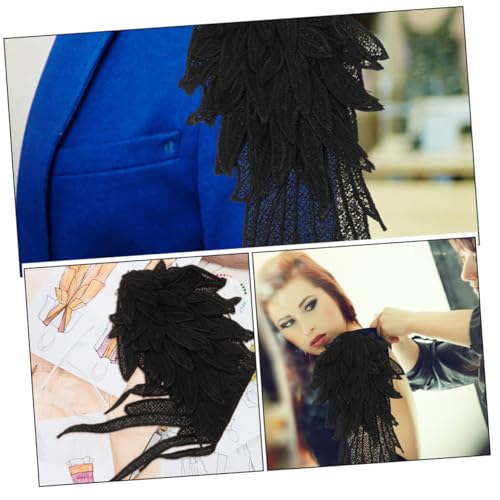 Gatuida Bestickte Engelsflügel Aufnäher DIY Applikationen für Kleidung Nähen Patch Deko Schwarz Langlebig Praktisch Kompakt Gatuida Bestickte Engelsflügel Aufnäher DIY Applikationen für Kleidung Nähen Patch Deko Schwarz Langlebig Praktisch Kompakt von Gatuida