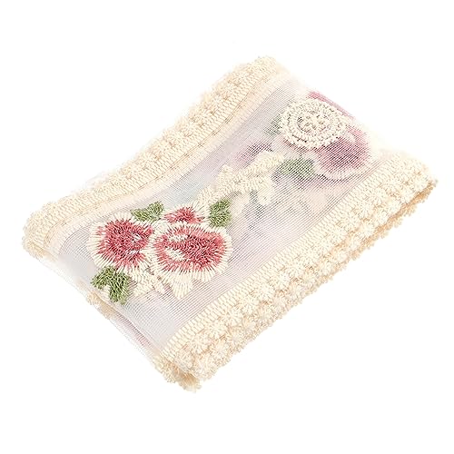 Gatuida Bestickte Spitzenborte mit Rosenmuster DIY Haarschmuck Material Leichte Hautfreundliche Handarbeit für Haarspangen Taschen Braut und Basteldekorationen Gatuida Bestickte Spitzenborte mit Rosenmuster DIY Haarschmuck Material Leichte Hautfreundliche Handarbeit für Haarspangen Taschen Braut und Basteldekorationen von Gatuida