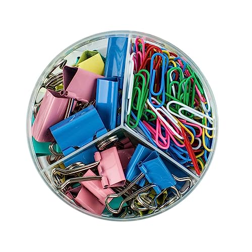 Gatuida Binder Clips Teilig Büroklammern Metallklammern Aktenklammern Bunte Papierklammern für Büro Schule und Zuhause Praktische Organisation Zufällige Farbe Zufällige Farbe Gatuida Binder Clips Teilig Büroklammern Metallklammern Aktenklammern Bunte Papierklammern für Büro Schule und Zuhause Praktische Organisation Zufällige Farbe Zufällige Farbe von Gatuida