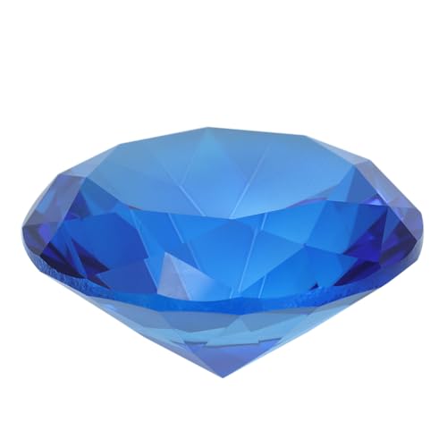 Gatuida Blaue Künstliche Deko Ornament Facettierter Schmuckstein für Hochzeit Romantische Atmosphäre Schöne Tischdekoration Gatuida Blaue Künstliche Deko Ornament Facettierter Schmuckstein für Hochzeit Romantische Atmosphäre Schöne Tischdekoration von Gatuida