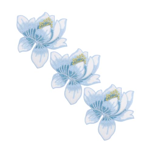 Gatuida Blumenstickerei Applikationen Teilig Lotus Motiv Bügelflicken für Kleidung Jeans Taschen DIY Nähzubehör Hautfreundlich Langlebig für Cheongsam Reparatur und Dekoration Gatuida Blumenstickerei Applikationen Teilig Lotus Motiv Bügelflicken für Kleidung Jeans Taschen DIY Nähzubehör Hautfreundlich Langlebig für Cheongsam Reparatur und Dekoration von Gatuida
