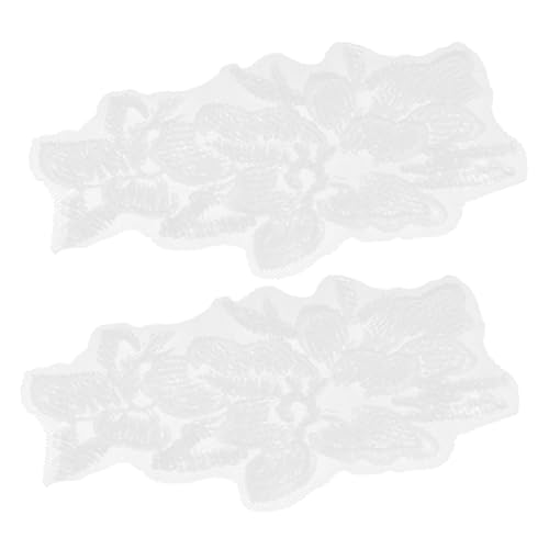 Gatuida Blumenstoff patches mit Perlenstickerei Leichte Kompakte Stoffflicken zum Aufnähen Dekorative Blumenapplikationen für Kleidung Taschen Jeans DIY Reparatur und Verstärkung Weiß Gatuida Blumenstoff patches mit Perlenstickerei Leichte Kompakte Stoffflicken zum Aufnähen Dekorative Blumenapplikationen für Kleidung Taschen Jeans DIY Reparatur und Verstärkung Weiß von Gatuida