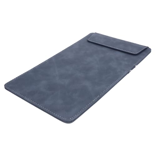 Gatuida Büro-Klemmbretter Datei Ordner Zwischenablagen Zwischenablage für Restaurantmenüs Planke schreibtafel buchstabentafel tragbares Schreib-Klemmbrett tragbares Klemmbrett Leder Navy von Gatuida
