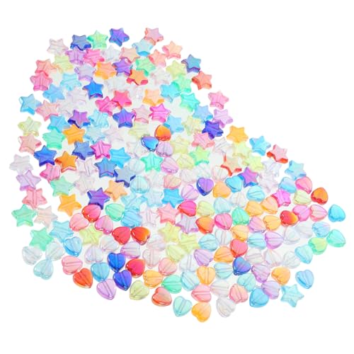 Gatuida Bunte Acryl Spacer Perlen Kleine Stern Herzform Transparente DIY Bastelperlen mit Schmuckherstellung für Armbänder Halsketten Ohrringe Vielseitig für Kreative Handarbeiten Gatuida Bunte Acryl Spacer Perlen Kleine Stern Herzform Transparente DIY Bastelperlen mit Schmuckherstellung für Armbänder Halsketten Ohrringe Vielseitig für Kreative Handarbeiten von Gatuida