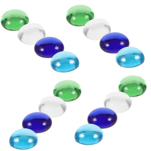 Gatuida Bunte Glasperlen Flach Kleine Dekorative Glasperlen Sicher für Aquarium und Pflanzen Wiederverwendbar als Vasenfüllung für Bastelprojekte und Wohnraumdeko Geeignet Gatuida Bunte Glasperlen Flach Kleine Dekorative Glasperlen Sicher für Aquarium und Pflanzen Wiederverwendbar als Vasenfüllung für Bastelprojekte und Wohnraumdeko Geeignet von Gatuida