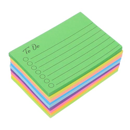 Gatuida Bunte Haftnotizen Farben Selbstklebende Memo Pads Portable Notizzettel für Schule Büro Zuhause Linierte Schreibwaren Langlebige Rückstandsfreie Notizaufkleber Vielseitige Karten Gatuida Bunte Haftnotizen Farben Selbstklebende Memo Pads Portable Notizzettel für Schule Büro Zuhause Linierte Schreibwaren Langlebige Rückstandsfreie Notizaufkleber Vielseitige Karten von Gatuida