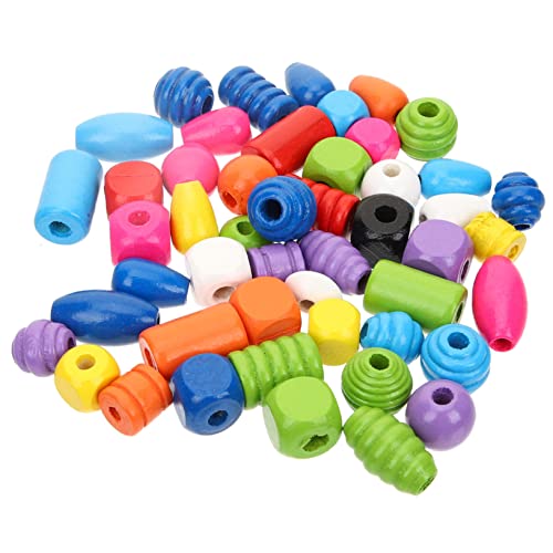 Gatuida Bunte Holzperlen mit Gemischten Formen Beutel DIY Schmuckperlen für Armbänder Halsketten Handgefertigte Bastelperlen für Einfache Auffädelung und Kreative DIY Projekte Gatuida Bunte Holzperlen mit Gemischten Formen Beutel DIY Schmuckperlen für Armbänder Halsketten Handgefertigte Bastelperlen für Einfache Auffädelung und Kreative DIY Projekte von Gatuida