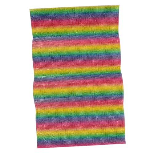 Gatuida Bunte Selbstklebende Strasssteine Sticker Sheet DIY Rhinestone Aufkleber für Handyhüllen Auto Dekoration Funkelnde Steine Regenbogen Farbverlauf von Gatuida