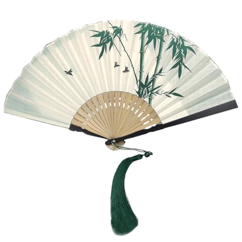 Gatuida Chinesischer Faltbarer Handfächer aus Naturholz und Leichter Vintage Faltventilator mit Stabilem Design Eleganter Tanz Dekorationsfächer für Damen und Herren Gatuida Chinesischer Faltbarer Handfächer aus Naturholz und Leichter Vintage Faltventilator mit Stabilem Design Eleganter Tanz Dekorationsfächer für Damen und Herren von Gatuida
