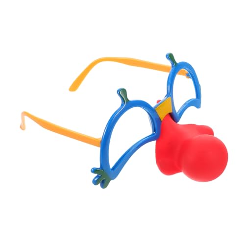 Gatuida Clown-brille Mit Roter Nase Gläser Ornament Karneval Party Brille Glas Professionelle Clownnase Film Lustige Für Erwachsene Zirkus Simulieren Groß Kostümnase Plastik Gatuida Clown-brille Mit Roter Nase Gläser Ornament Karneval Party Brille Glas Professionelle Clownnase Film Lustige Für Erwachsene Zirkus Simulieren Groß Kostümnase Plastik von Gatuida