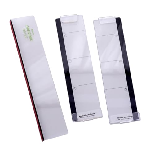 Gatuida Computer Board Transparent Haftnotizen Halterung Seitenmontage für Büro Monitor Notizen Organizer Praktische Nachrichtentafel ohne Werkzeug Gatuida Computer Board Transparent Haftnotizen Halterung Seitenmontage für Büro Monitor Notizen Organizer Praktische Nachrichtentafel ohne Werkzeug von Gatuida