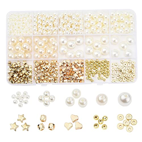 Gatuida DIY Perlen für Schmuckherstellung Handgefertigte Abstandshalterperlen für Armbänder Hochwertige Ccb Materialien Bastelprojekte Gatuida DIY Perlen für Schmuckherstellung Handgefertigte Abstandshalterperlen für Armbänder Hochwertige Ccb Materialien Bastelprojekte von Gatuida