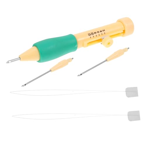 Gatuida DIY Punch Needle Set Stickerei Werkzeug Langlebig Geeignet für Wolle Vliesstoffe und Dünne Stoffe für Anfänger und Kreative Handarbeiten Gatuida DIY Punch Needle Set Stickerei Werkzeug Langlebig Geeignet für Wolle Vliesstoffe und Dünne Stoffe für Anfänger und Kreative Handarbeiten von Gatuida
