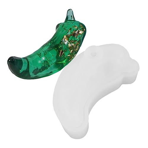Gatuida DIY Silikonform Chili Design Transparente Gießform für Tischdeko Flexibles und Langlebiges Material für Kreative Bastelprojekte und Gatuida DIY Silikonform Chili Design Transparente Gießform für Tischdeko Flexibles und Langlebiges Material für Kreative Bastelprojekte und von Gatuida