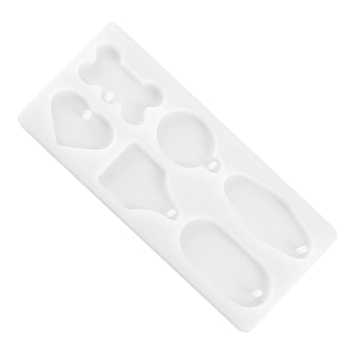 Gatuida DIY Silikonform Hundeknochen Anhängerform Flexibel Langlebig für Epoxidharz Gießen Schmuckherstellung Kreative Dekoration DIY Mold von Gatuida