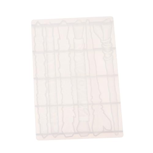 Gatuida DIY Silikonform für Haarstäbchen Epoxidharz Gießform für Schmuck Handwerk Vielseitig Einsetzbar Hohe Flexibilität und Basteln von Gatuida