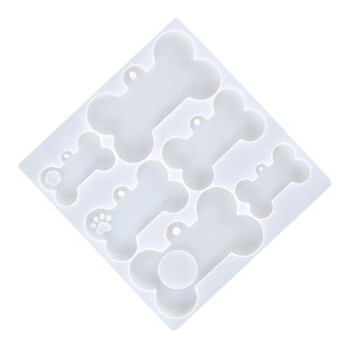 Gatuida DIY Silikonform für Knochenanhänger Epoxidharz Gießform Flexibles Silikon für Kreative Schmuckherstellung Vielseitig Einsetzbar für Designs von Gatuida
