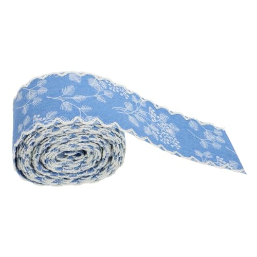 Gatuida Denim Ripsband mit Spitzenkante Vielseitiger Jeansstoffbesatz für Diy Kleidungsstücke Schuhdekorationen Haarschleifen und Stirnbänder Breit Yards Gatuida Denim Ripsband mit Spitzenkante Vielseitiger Jeansstoffbesatz für Diy Kleidungsstücke Schuhdekorationen Haarschleifen und Stirnbänder Breit Yards von Gatuida