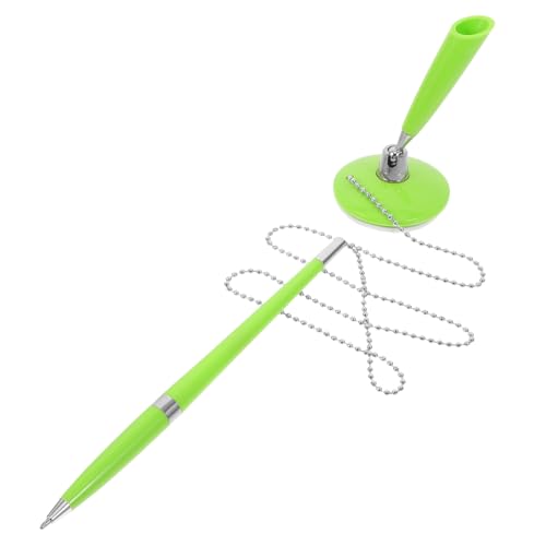 Gatuida Desktop Stift mit Kette Multifunktionaler Kugelschreiber für Büro Hotel und Bank Eleganter und Praktischer Schreibstift mit Schnelltrocknender und Leicht Austauschbarer Mine Gatuida Desktop Stift mit Kette Multifunktionaler Kugelschreiber für Büro Hotel und Bank Eleganter und Praktischer Schreibstift mit Schnelltrocknender und Leicht Austauschbarer Mine von Gatuida