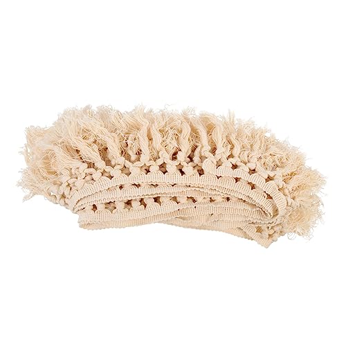 Gatuida Diy Quasten Fransenbesatz für Vorhänge Dekorative Spitze Hochwertigem pro für Boho Stil Kleidung Heimtextilien und Bastelprojekte von Gatuida