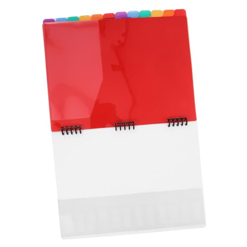 Gatuida Dokumentenmappe Lagig mit Register Großer Fassungsvermögen und Leichtem Design Multifunktionaler Papierordner für Frauen Praktischer Organizer für Büro Schule und Reisen von Gatuida