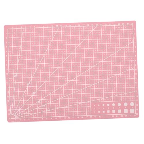 Gatuida Doppelseitige Schneidematte Bastelunterlage aus Langlebigem Material Rutschfest Leichte DIY Schneideunterlage für Papierhandwerk Schutz der Arbeitsfläche von Gatuida