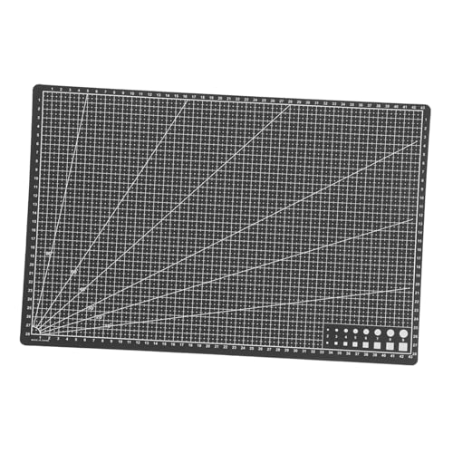 Gatuida Doppelseitige Schneidunterlage aus Robustem Material Rutschfest für Stoffzuschnitt Basteln Quilten Selbstheilend Vielseitige Schneidematte für Handwerk und Kunst Gatuida Doppelseitige Schneidunterlage aus Robustem Material Rutschfest für Stoffzuschnitt Basteln Quilten Selbstheilend Vielseitige Schneidematte für Handwerk und Kunst von Gatuida