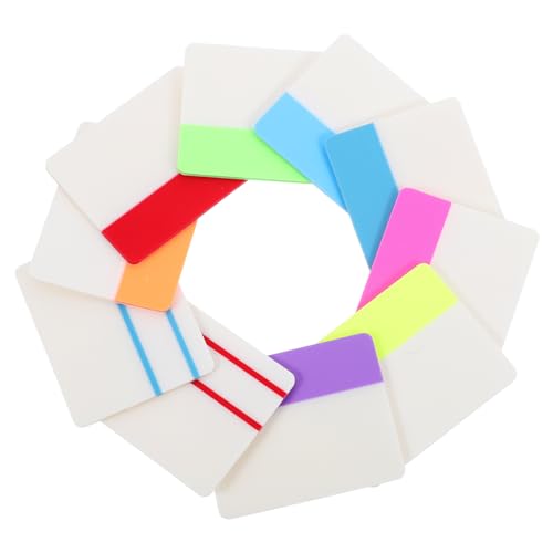Gatuida Durchscheinende Memo Pads Haftnotizen mit Bunten Sticky Tabs für Effektives Organisieren und Markieren von Notizen für Studenten und Bürobedarf von Gatuida