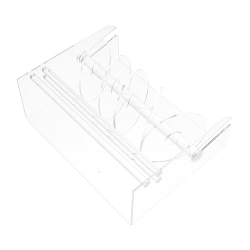 Gatuida Einstellbarer Acryl-labelspender Fächer Robust Für Etiketten Organizer Büro Zuhause Studio Vielseitig Kunststoffhalter Gatuida Einstellbarer Acryl-labelspender Fächer Robust Für Etiketten Organizer Büro Zuhause Studio Vielseitig Kunststoffhalter von Gatuida