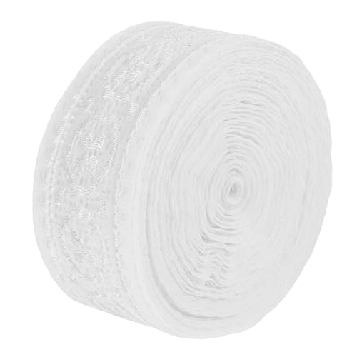 Gatuida Elastisches Spitzenband DIY Spitzenbordüre für Kleidung und Hochzeitsdekoration Vielseitig Einsetzbar für Nähprojekte Verpackungen und Bastelarbeiten Gatuida Elastisches Spitzenband DIY Spitzenbordüre für Kleidung und Hochzeitsdekoration Vielseitig Einsetzbar für Nähprojekte Verpackungen und Bastelarbeiten von Gatuida