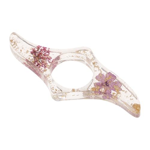 Gatuida Epoxidharz Blumen Buchseitenhalter Daumenring Lesezeichen Praktisch Eleganter Buchhalter Für Leseratten Und Buchliebhaber Geschenkidee Gatuida Epoxidharz Blumen Buchseitenhalter Daumenring Lesezeichen Praktisch Eleganter Buchhalter Für Leseratten Und Buchliebhaber Geschenkidee von Gatuida