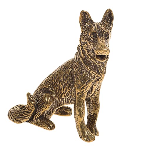 Gatuida Exquisit Handgefertigter Messing Hund Als Desktop Nostalgisches Messing Tierdekor Einzigartiges Ornament Für Sammler Und Liebhaber Von Haustier Dekorationen Gatuida Exquisit Handgefertigter Messing Hund Als Desktop Nostalgisches Messing Tierdekor Einzigartiges Ornament Für Sammler Und Liebhaber Von Haustier Dekorationen von Gatuida
