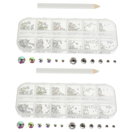 Gatuida Fächer Flache Strasssteine Nagelkunst Dekorationsset mit Ab Farbe Große Strasssteine für Kleidung DIY Nail Art Zubehör Gatuida Fächer Flache Strasssteine Nagelkunst Dekorationsset mit Ab Farbe Große Strasssteine für Kleidung DIY Nail Art Zubehör von Gatuida