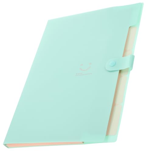 Gatuida Fächermappe mit Fächern Erweiterbarer Dokumentenordner aus Robustem Material Tragbare Aktenmappe für Büro Schule und Reisen Praktischer Organizer für Dokumente und Belege Gatuida Fächermappe mit Fächern Erweiterbarer Dokumentenordner aus Robustem Material Tragbare Aktenmappe für Büro Schule und Reisen Praktischer Organizer für Dokumente und Belege von Gatuida