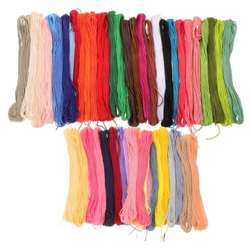 Gatuida Farben Stickgarn Set Baumwolle Embroidery Threads Kit für DIY Kreuzstich Handarbeit Armband Faden Stickerei Zubehör Anfänger Geeignet Gatuida Farben Stickgarn Set Baumwolle Embroidery Threads Kit für DIY Kreuzstich Handarbeit Armband Faden Stickerei Zubehör Anfänger Geeignet von Gatuida