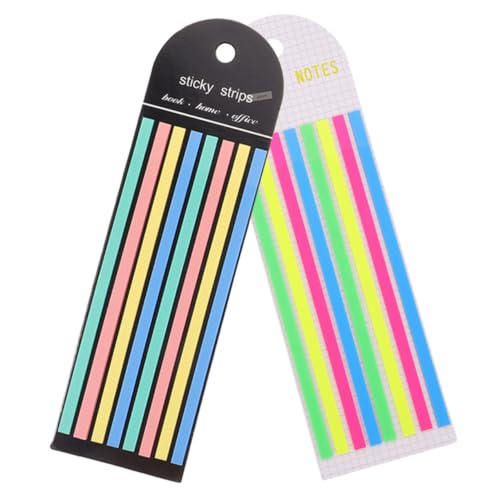 Gatuida Farbige Lesestreifen Bücher mit Fluoreszierenden Haftnotizen Leuchtenden Farben Praktische Textmarker für Notizen und Bücher Markierungslösungen für Schule und Büro Gatuida Farbige Lesestreifen Bücher mit Fluoreszierenden Haftnotizen Leuchtenden Farben Praktische Textmarker für Notizen und Bücher Markierungslösungen für Schule und Büro von Gatuida